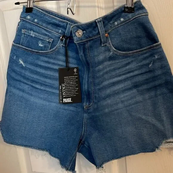 Paige DaniShort HighRise A-line short 31 NWOT - Picture 2 of 11
